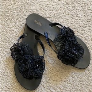 Black sandals
